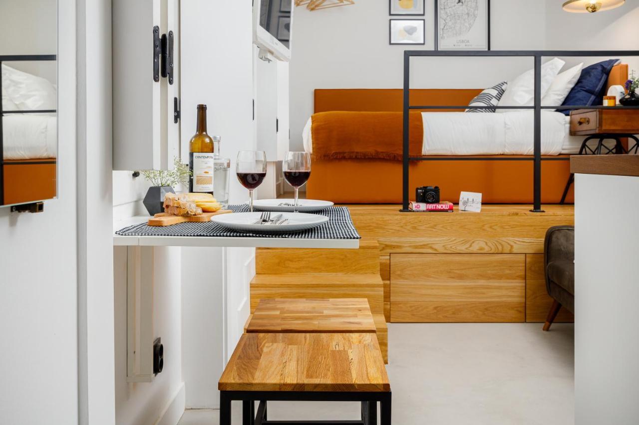 Saudade Micro Loft - Santos Apartment Lisbon Luaran gambar