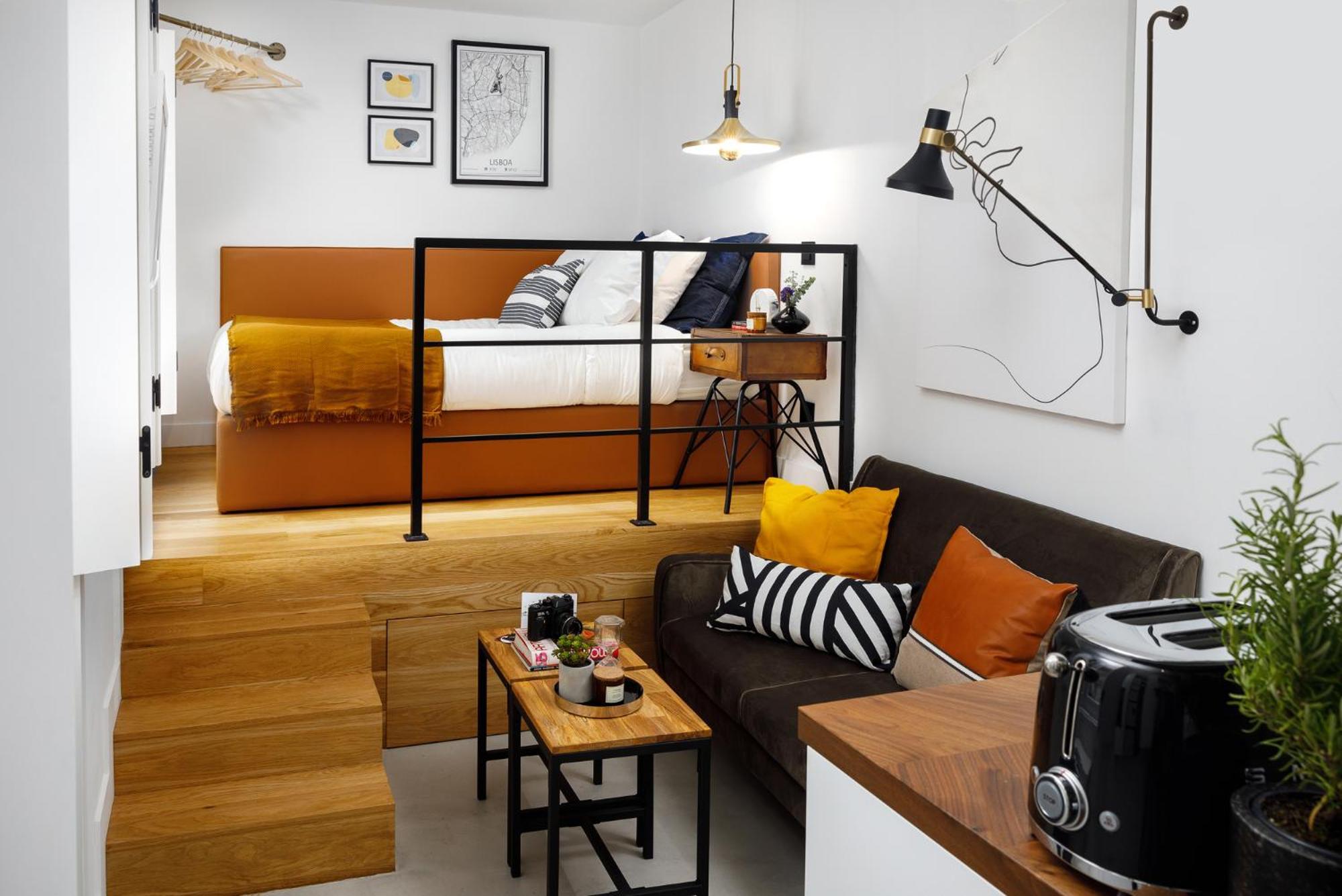 Saudade Micro Loft - Santos Apartment Lisbon Bilik gambar